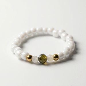 Pierścionek Elastyczny Turmalin