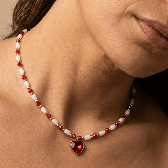 Zestaw Gold Red Heart stal chirurgiczna - obrazek 3