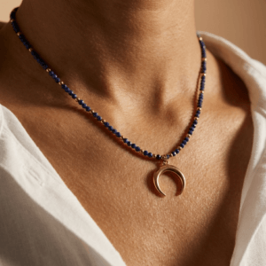 Naszyjnik Lapis Lazuli Lanula