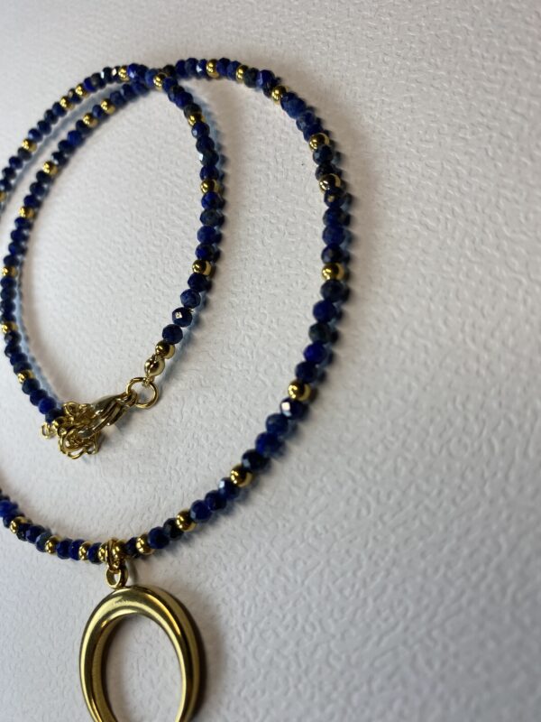 Naszyjnik Lapis Lazuli Lanula - obrazek 3