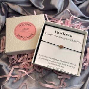 Bransoletka Szczęścia - Rodonit (II)