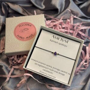 Bransoletka Szczęścia - Ametyst