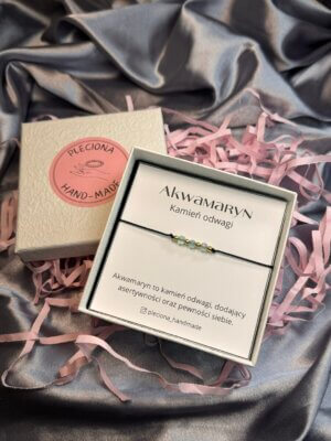 Bransoletka Szczęścia - Akwamaryn (I)