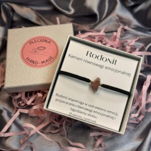 Bransoletka Szczęścia - Rodonit (I)