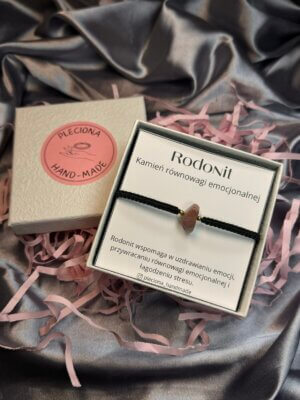 Bransoletka Szczęścia - Rodonit (I)